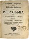 LYSER, JOHANN.  Polygamia Triumphatrix; id est, Discursus Politicus de Polygamia.  1682